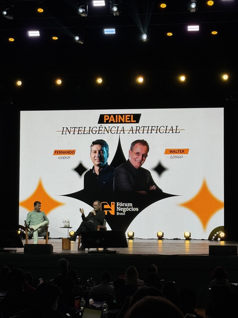 Fernando Godoy no Painel de IA - Fórum Negócios